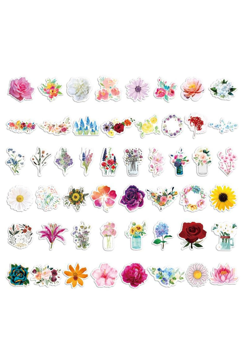 Lisslune | Flower Sticker Set