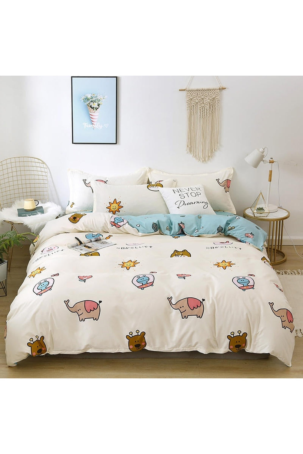 Lisslune | Girl Themed Bedding Set