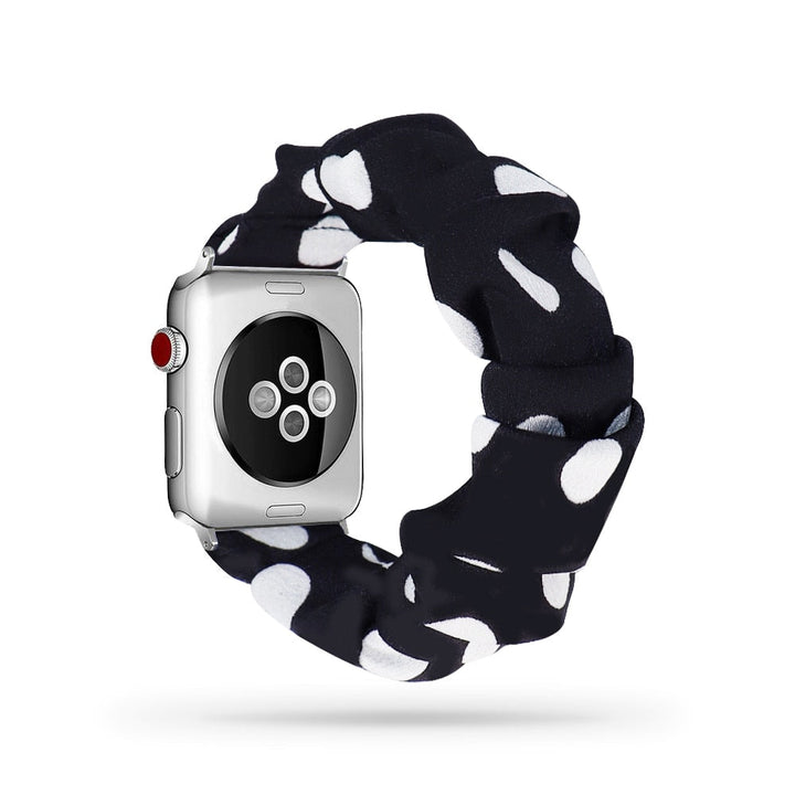 Lisslune | ELASTIC Apple Watch BAND IN HAIR TIE STYLE