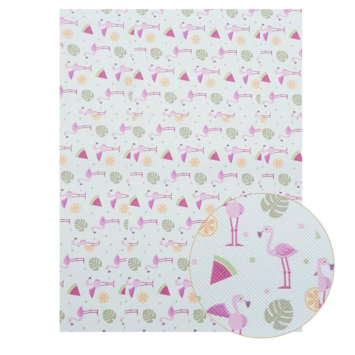 Lisslune | Lively Animal Print Synthetic Leather Sheets for Creative Handbag Designs