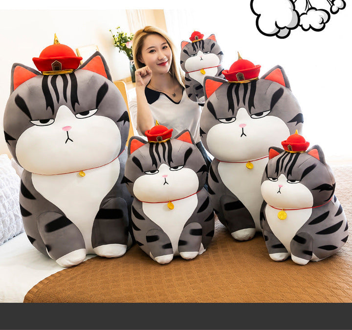 Lisslune | Moody Cat Soft Cuddly Plush Pillow