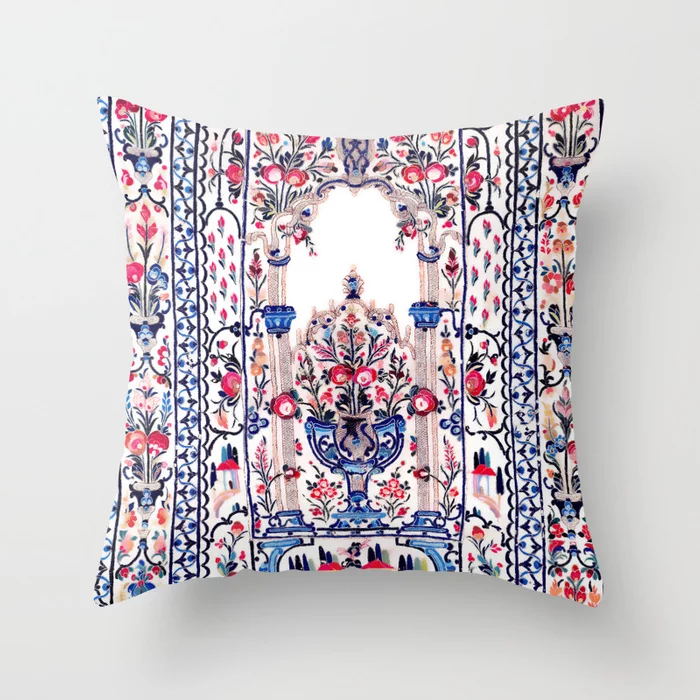 Lisslune | Nordic cushion cover in Moroccan style, Indian boho luxury living room bedroom cushion cover, lumbar pillow, home decoration