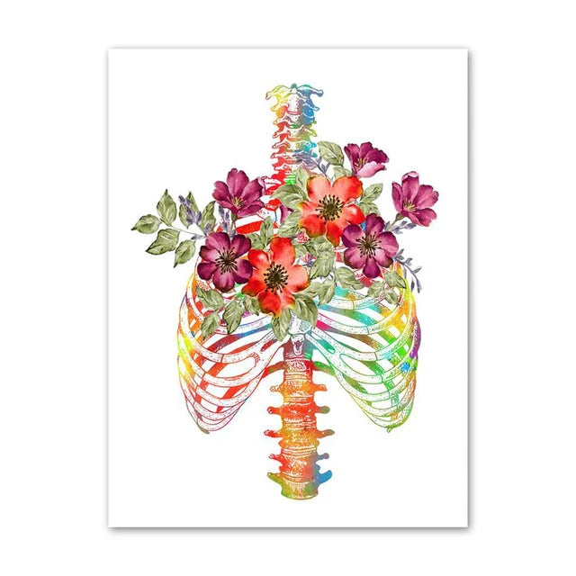 Lisslune | Flower Canvas Poster