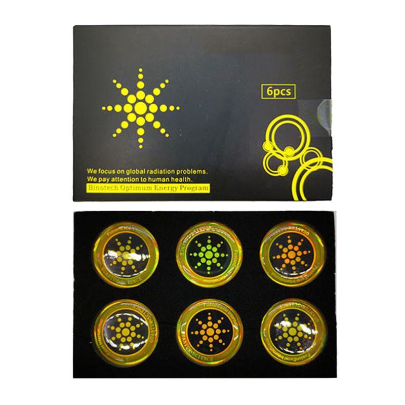 Lisslune | Block Radiation Protection Stickers for Mobile Phones (6 Pieces)
