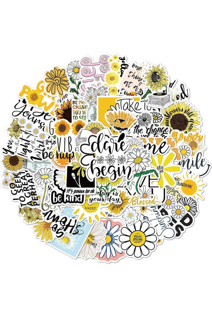 Lisslune | Daisy Scrapbooking Stickers
