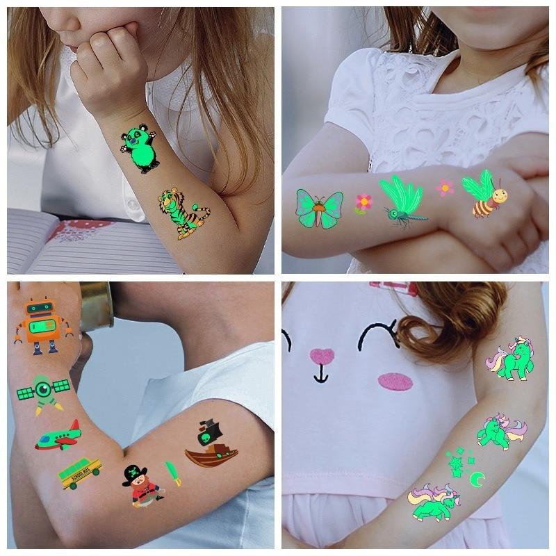 Lisslune | Temporary glowing children's tattoos
