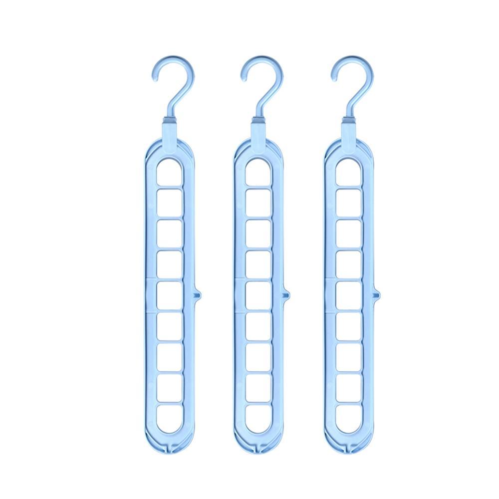 Lisslune | Chic circular 9-hole plastic closet organizer