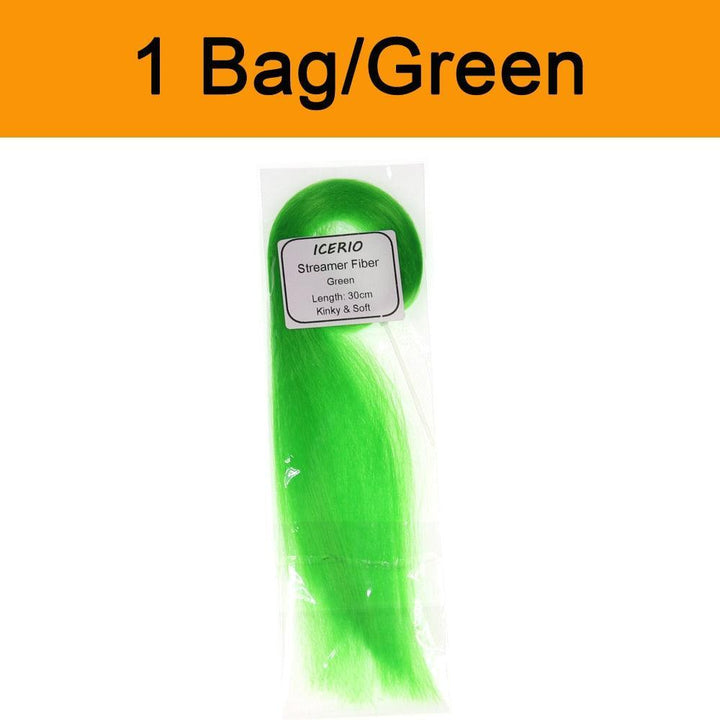 Lisslune | Transform your fly fishing with the ultimate perch streamer fiber kit - 01pack Kinky Fly Fibers