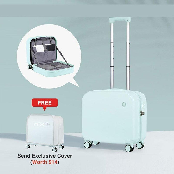 Lisslune | Sleek and Stylish Women's Premium Patent Spinner Carry-On for Modern Travelers