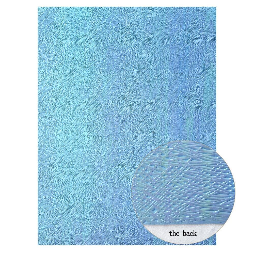 Lisslune | Shiny Ocean Blue Glitter Fabric: Unleash your creative glamour