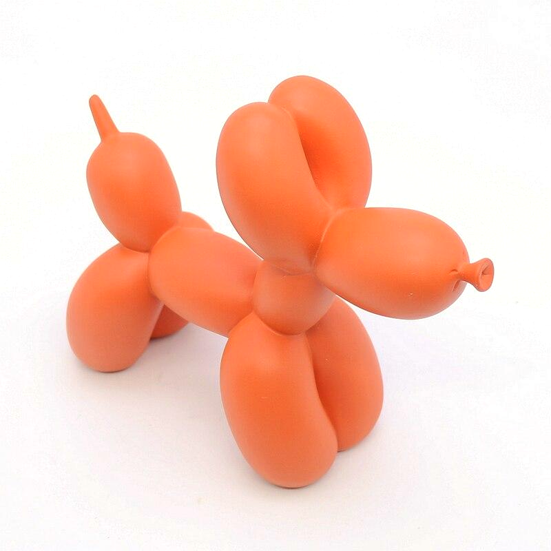 Lisslune | BalloonDog Lively Dog Sculpture | Pop-Art Decoration | Modern Home Decor | Handmade Statue