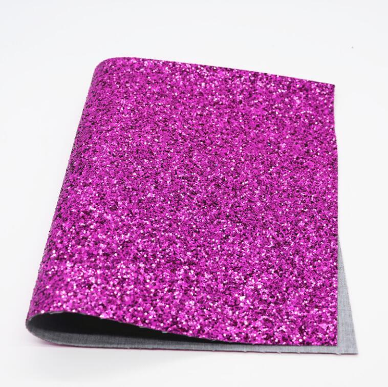 Lisslune | Glittery Synthetic Leather Craft Sheets for Creative DIY - 21CM x 29CM