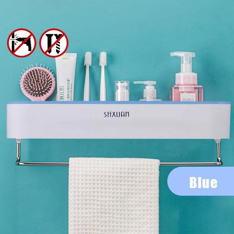 Lisslune | Slim space-saving wall shelf for bathroom accessories