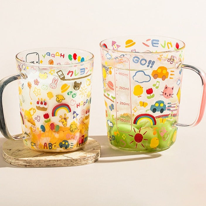 Lisslune | Cartoon Measuring Glass Cup