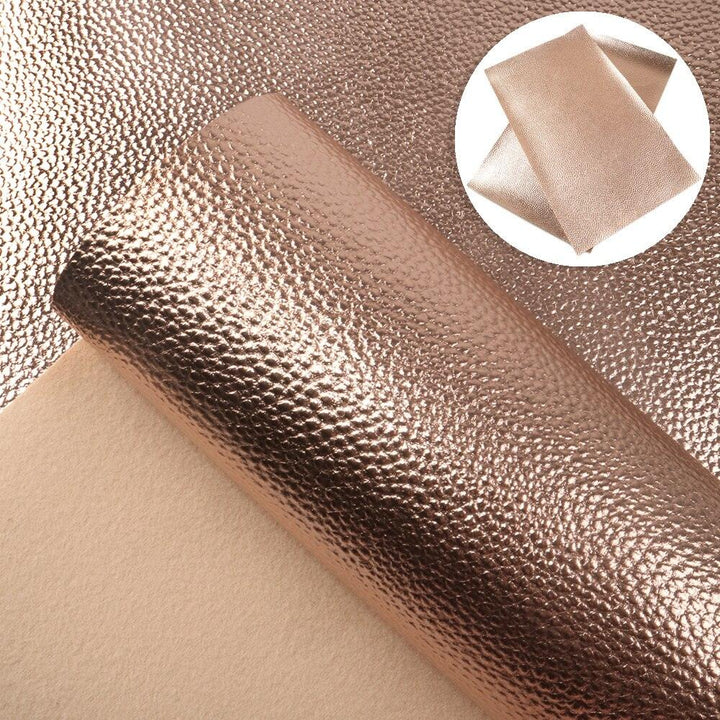Lisslune | Elegant Lychee Hollow synthetic leather for creative masterpieces
