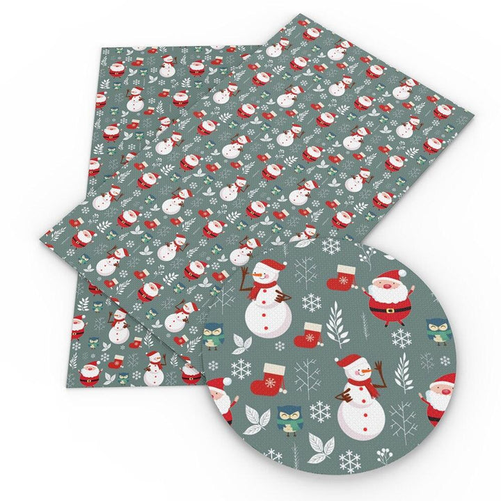 Lisslune | Festive Leather Craft Kit: DIY Earrings and Bows Set