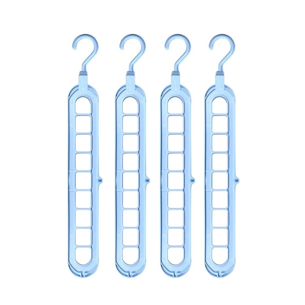 Lisslune | Chic circular 9-hole plastic closet organizer