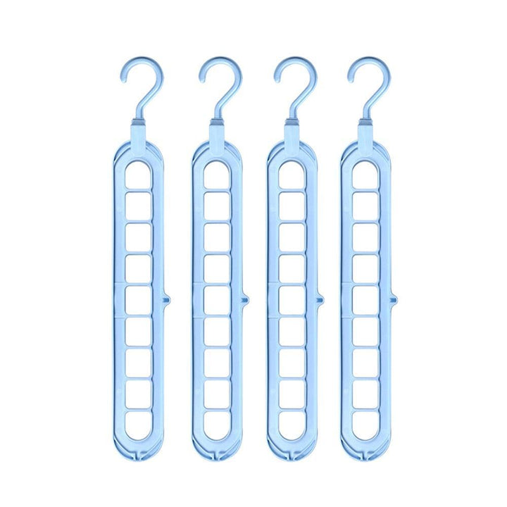 Lisslune | Chic circular 9-hole plastic closet organizer
