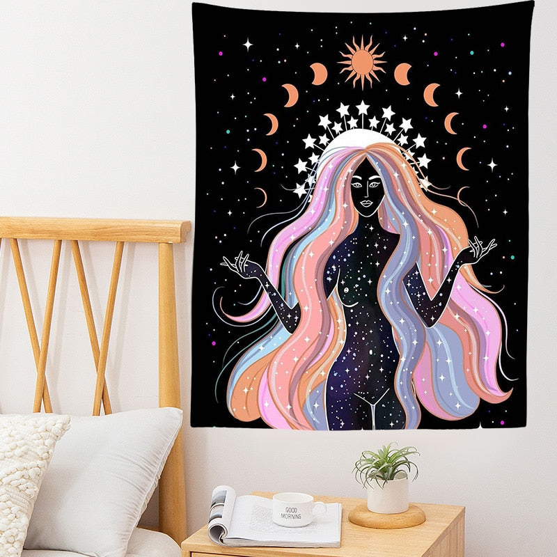 Lisslune | Bohemian Style Moon Energy Wall Hanging Decor
