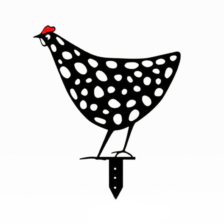 Lisslune | Chicken Stand Decoration for the Garden