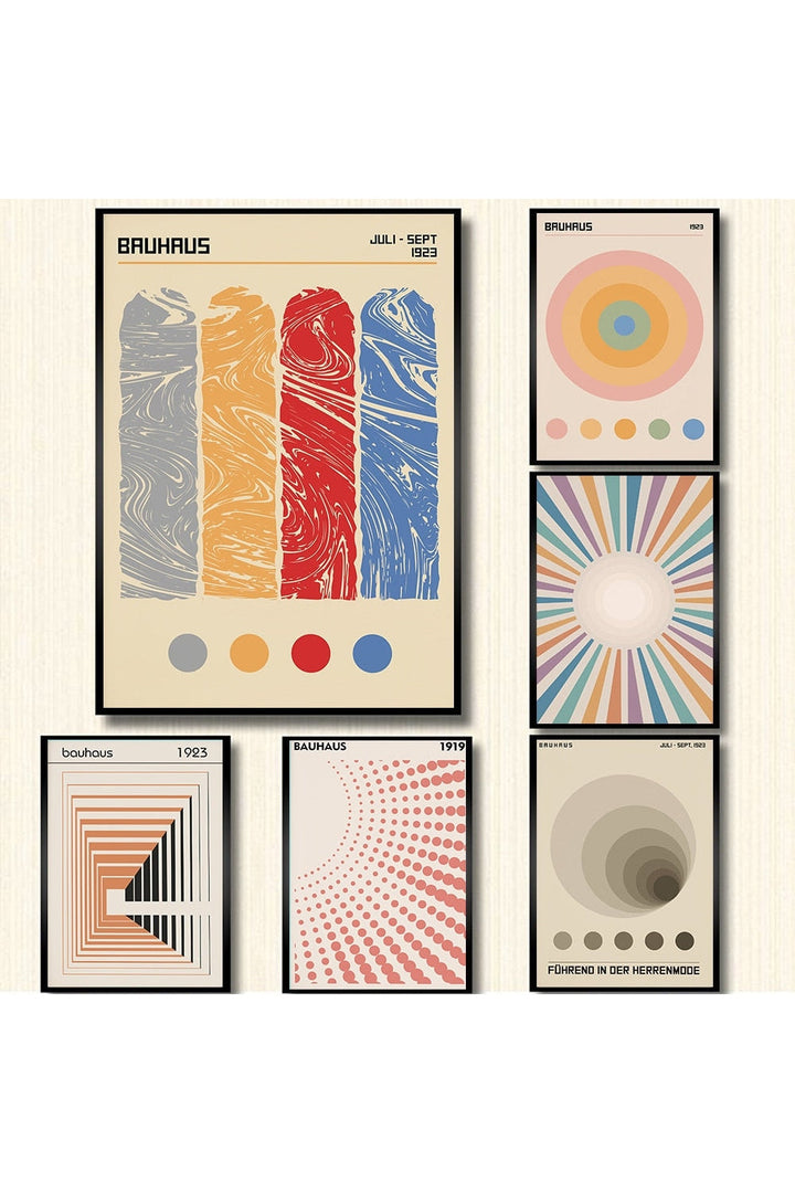 Lisslune | Geometric Canvas Poster