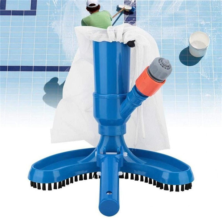 Lisslune | Pool bottom cleaner cleaning set with garden hose connection