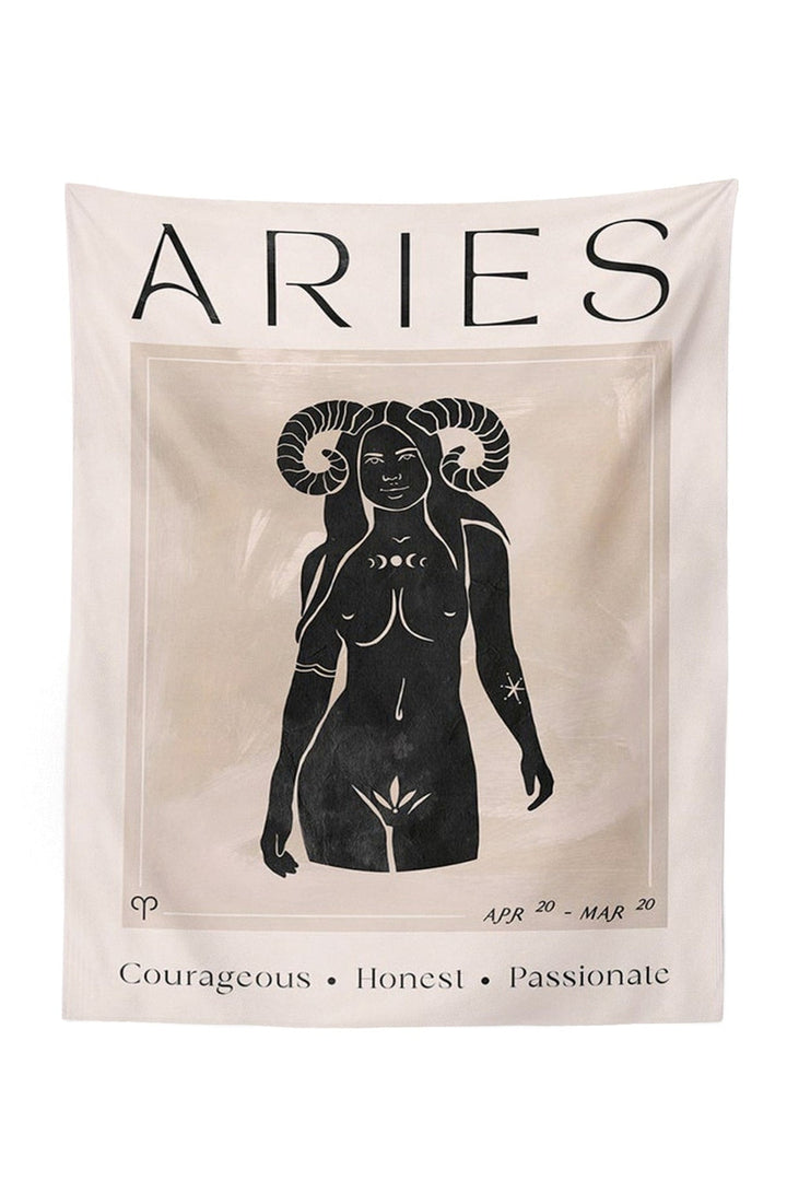 Lisslune | Power' Zodiac Sign Tapestry
