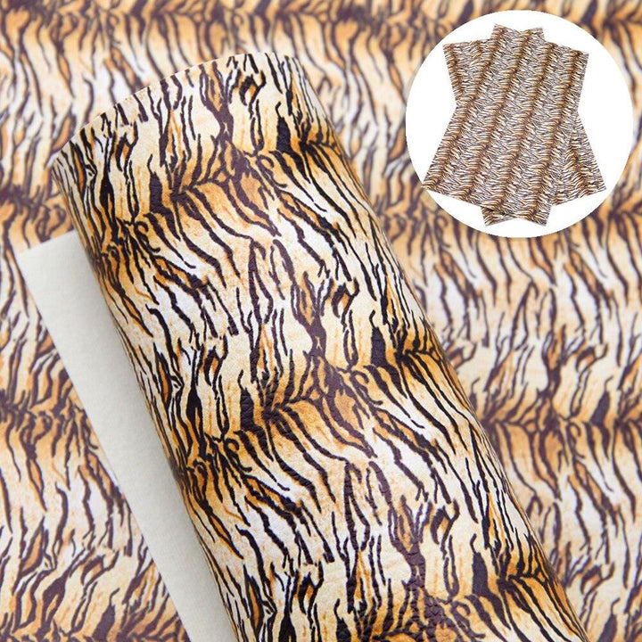 Lisslune | Chic Polka Dot Synthetic Leather Crafting Fabric