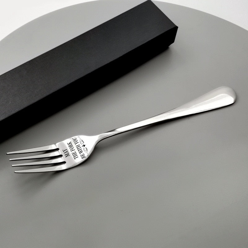 Lisslune | Romantic engraved fork