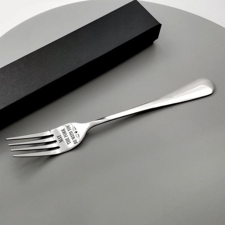 Lisslune | Romantic engraved fork