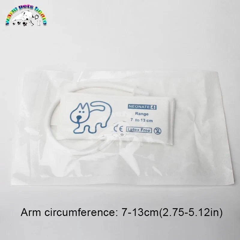 Lisslune | Replaceable Adjustable Blood Pressure Cuff Set for Newborn Pets - Multiple Size Options for Accurate Measurements