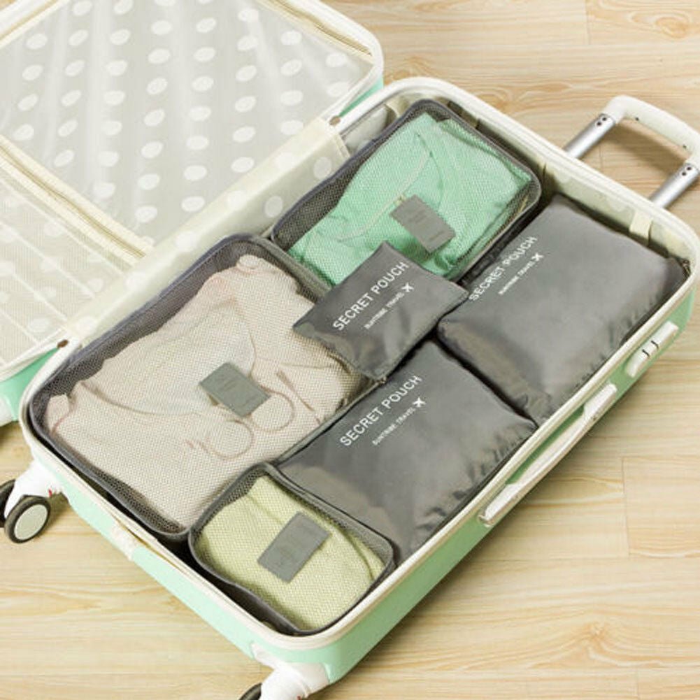 Lisslune | Organizer Luggage Packing Cubes Inner Pockets (6 Pieces)