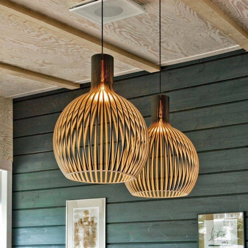 Lisslune | Handmade Wooden Pendant Light