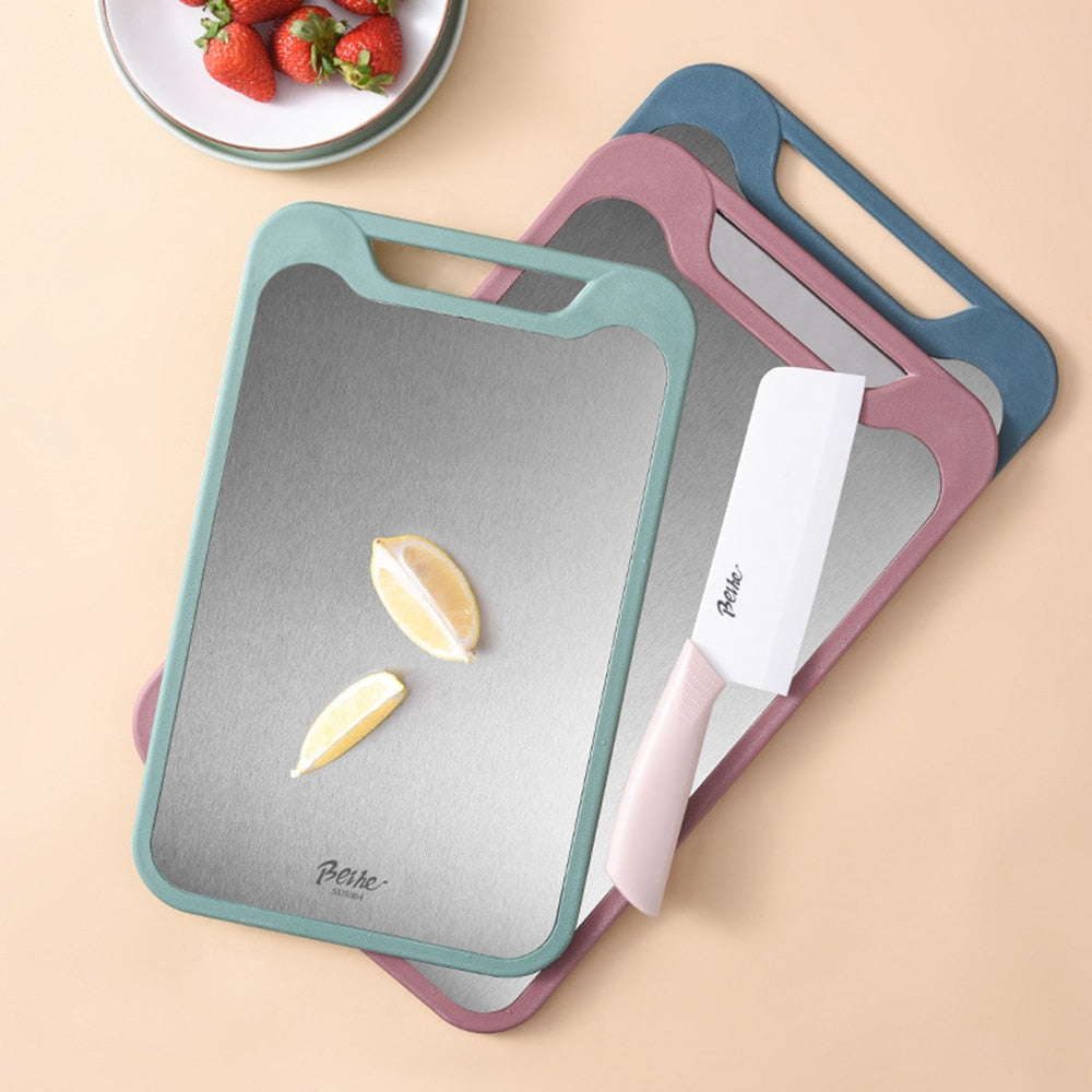 Lisslune | 2in1 All Cut Up Double-Sided Cutting Board