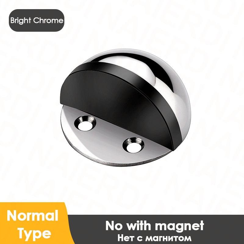 Lisslune | SilentShield Magnetic Door Stopper Set - Premium Stainless Steel for a Peaceful Home