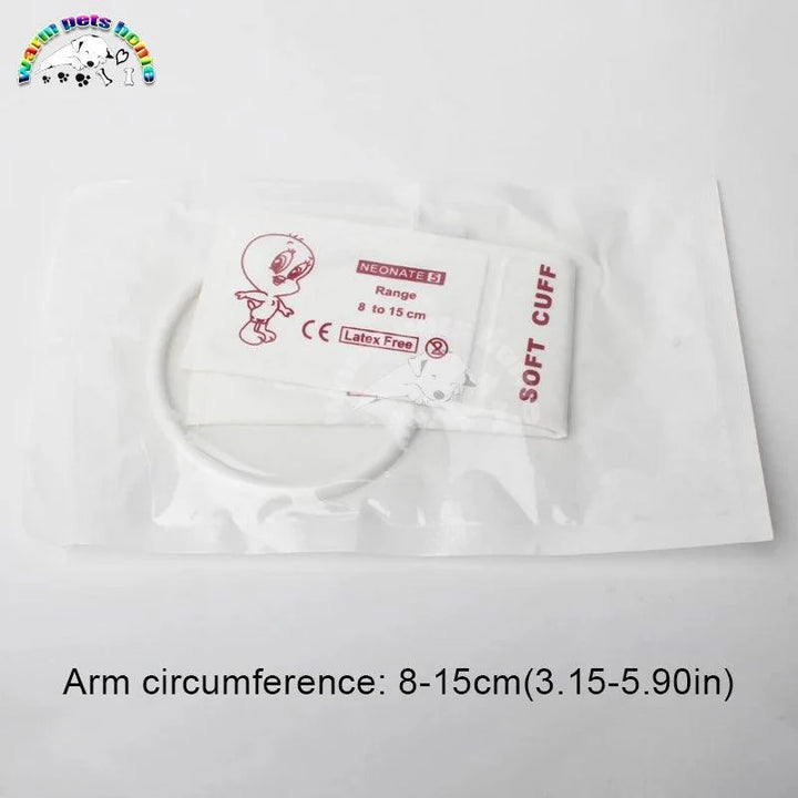 Lisslune | Replaceable Adjustable Blood Pressure Cuff Set for Newborn Pets - Multiple Size Options for Accurate Measurements