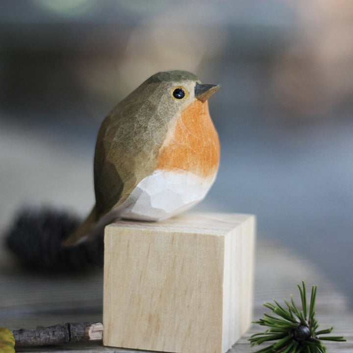 Lisslune | NordicFeathers - Elegant Wooden Bird Figurines