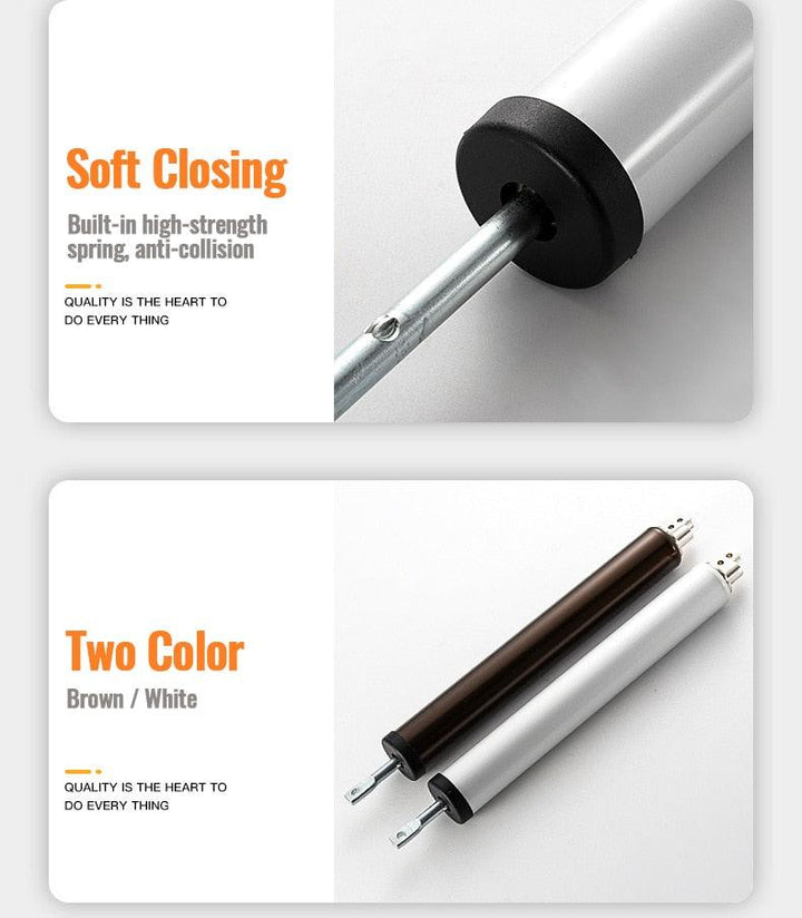 Lisslune | Pneumatic automatic door closer - Adjustable, quiet and durable aluminum design