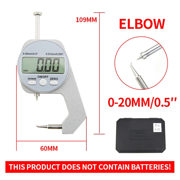 Lisslune | High-Sensitivity Digital Thickness Measuring Tool