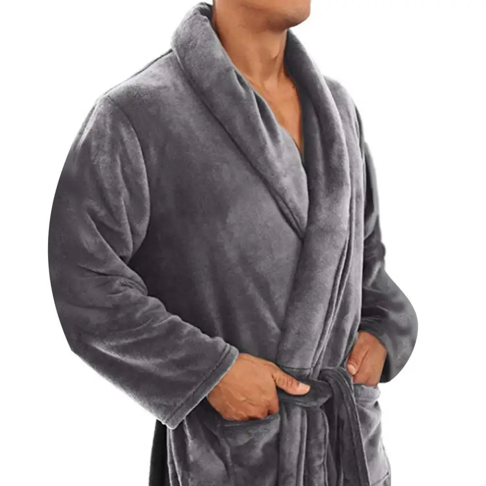Lisslune | CozyRobe - Luxury Fleece Bathrobe for Comfort and Style