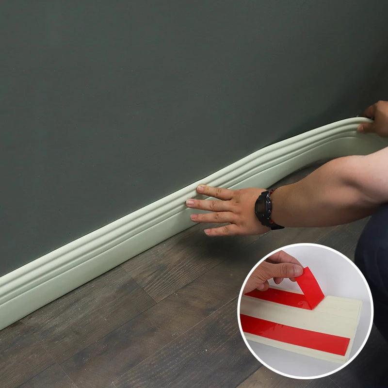 Lisslune | NBR Foam Self-Adhesive Wall Finishing for Stylish Protection and Aesthetic Upgrade