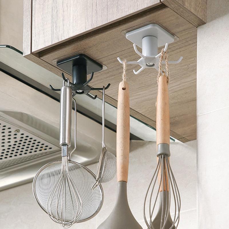 Lisslune | Rotating kitchen storage carousel for easy access and organization