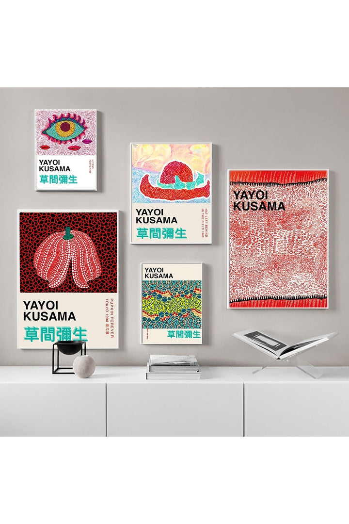 Lisslune | Kusama Inspired Canvas Poster