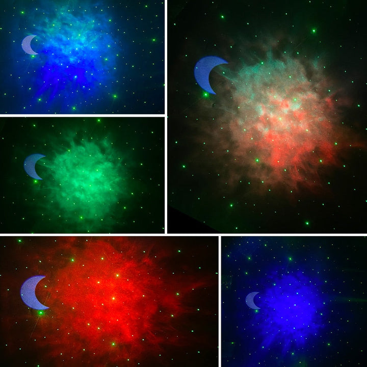 Lisslune | Galaxy Glow Rotating Starry Sky Projector