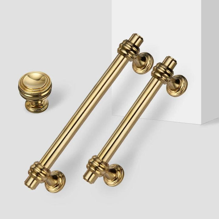 Lisslune | Elegant Rose Gold Furniture Handles - High-Quality PVD Finish