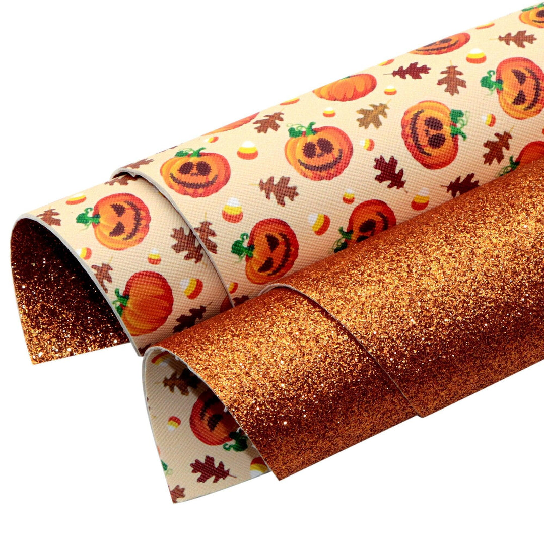 Lisslune | Enchanting Halloween Synthetic Leather Craft Sheets: Ignite Your Creative Spirit
