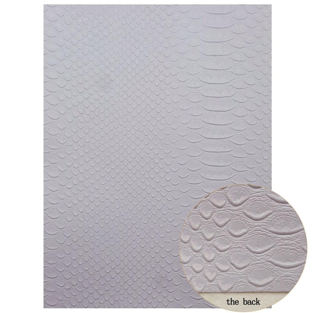 Lisslune | Exquisite Alligator Pattern Vegan Leather Crafting Sheets - Premium DIY Essentials