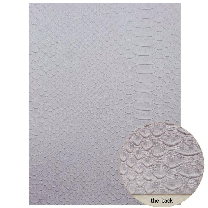 Lisslune | Exquisite Alligator Pattern Vegan Leather Crafting Sheets - Premium DIY Essentials