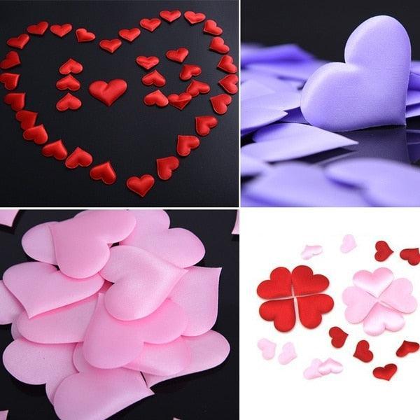 Lisslune | Romantic Heart-Shaped Petals Set: Perfect for Weddings and Valentine's Celebrations
