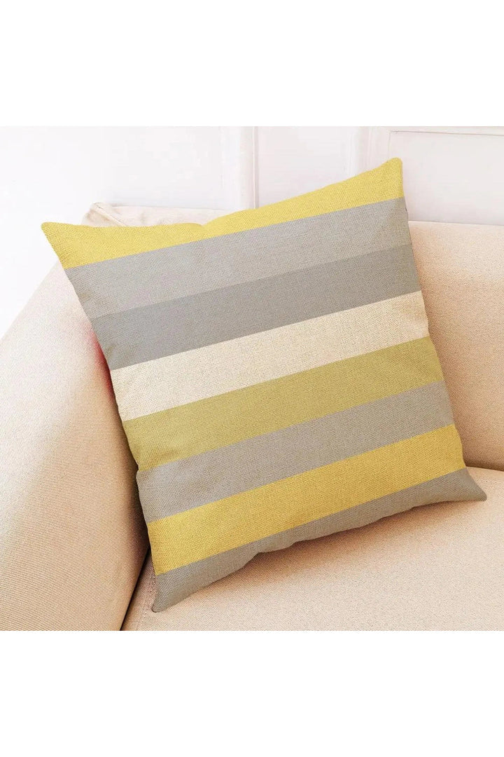 Lisslune | gray geometric pillowcase